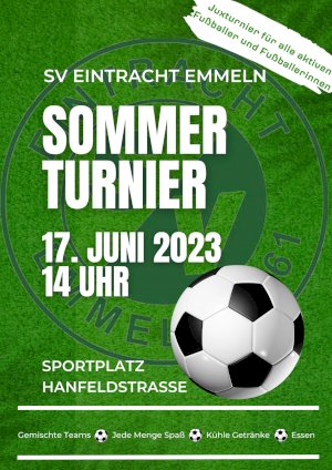 Flyer Sommerturnier 2023